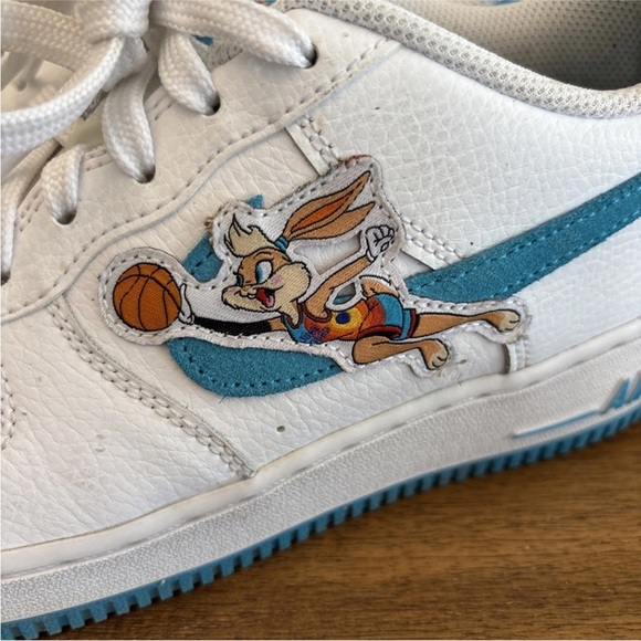 Nike Air Force 1 Low Hare Space Jam Bugs Lola Bunny DM3353-100 Size 6.5Y - Picture 2 of 13